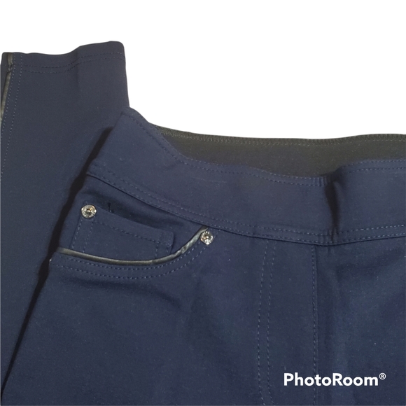 NWT Nygard Slims Deep Navy Jeggings - Picture 5 of 10